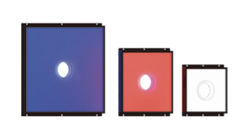 新型高功率芯片式 LED 平面照明产品，带有摄像头孔位 [ΙΗΜA-40D 系列]